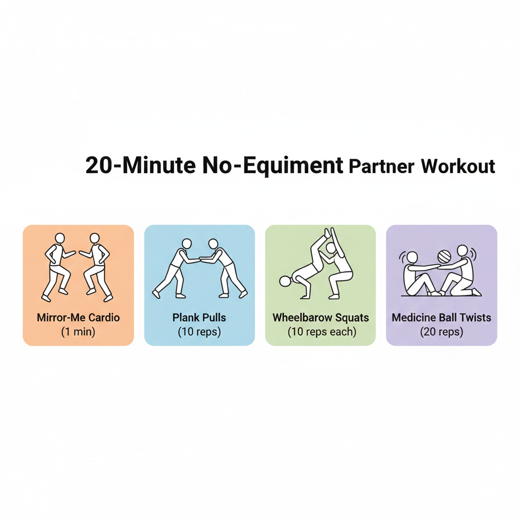 No eqipment workout for couples