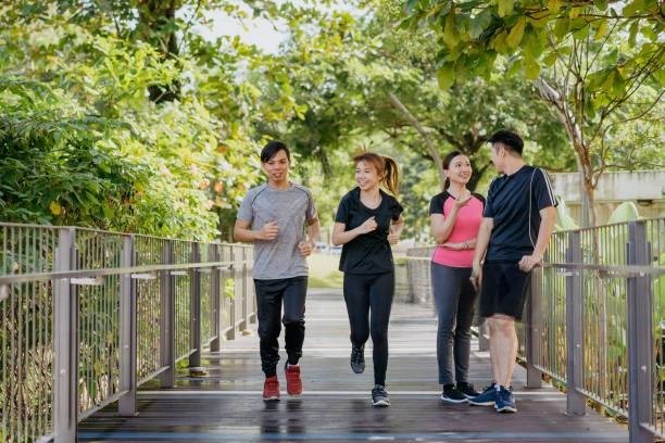 Singapore Couples Working Out